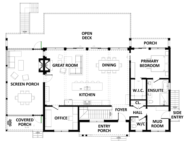 The Nadi Bay Main Floor Plan